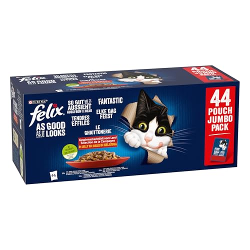 FELIX FANTASTIC Mix smaków w galaretce (44x85g)