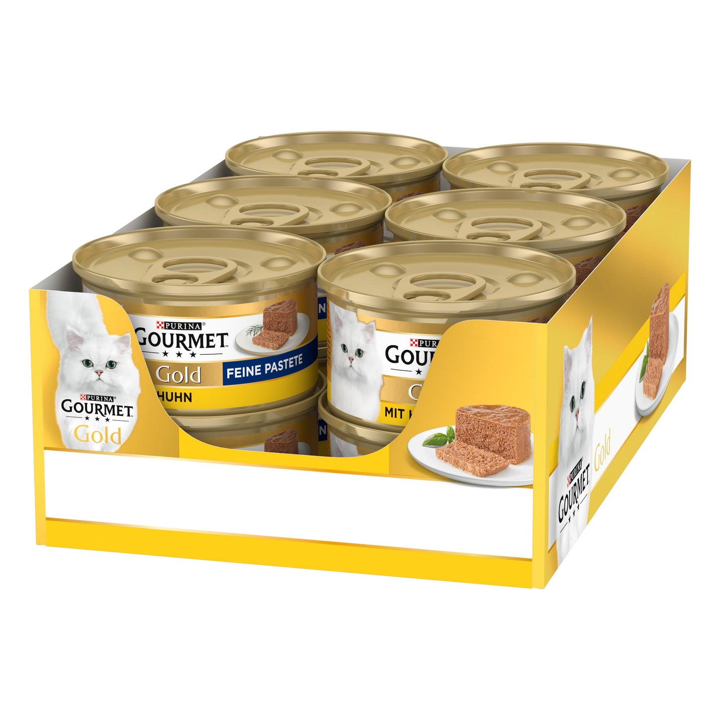 Purina Tidy Cats Gold 12176062 Karma dla Dorosłych Kotów, 12 x 85 g