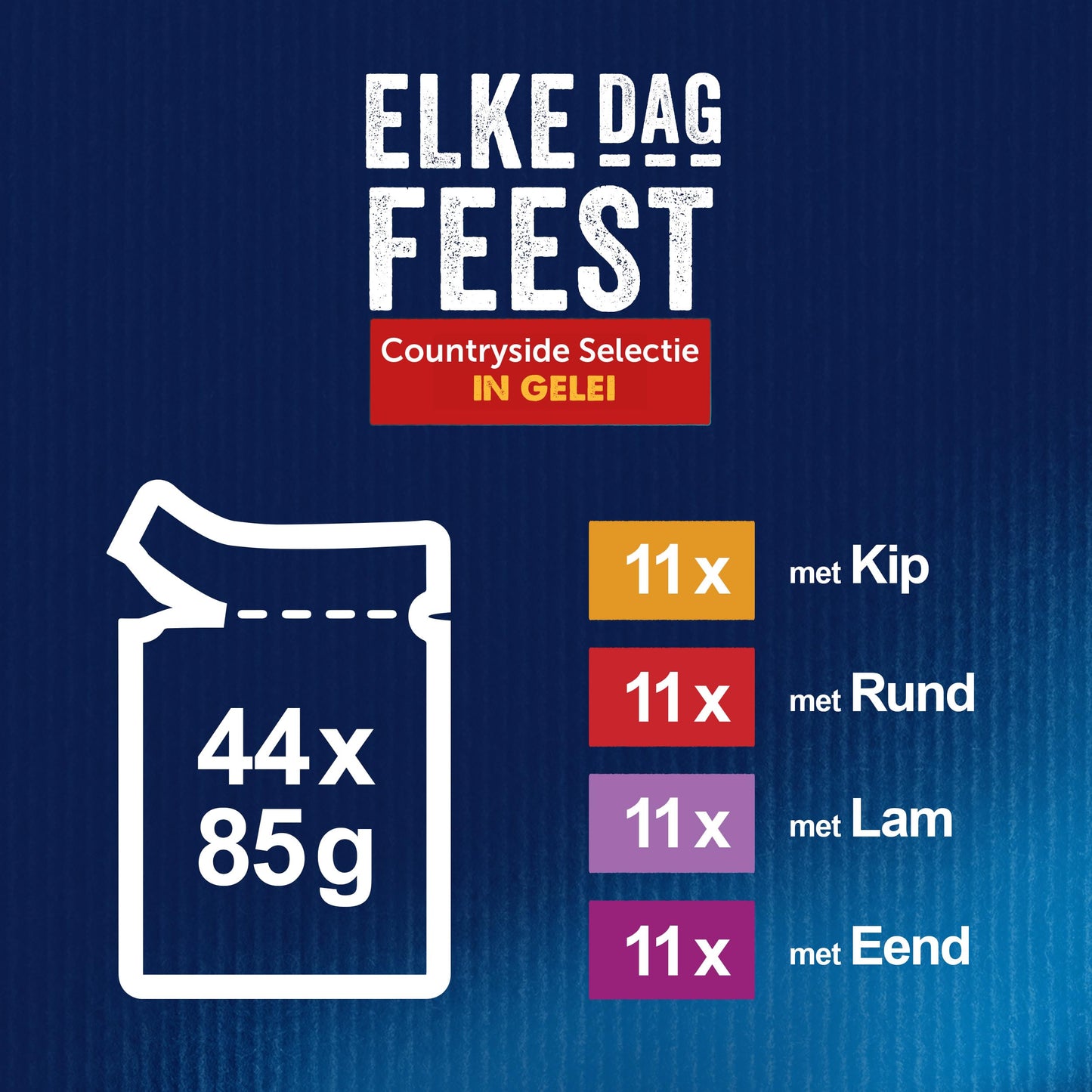 FELIX FANTASTIC Mix smaków w galaretce (44x85g)